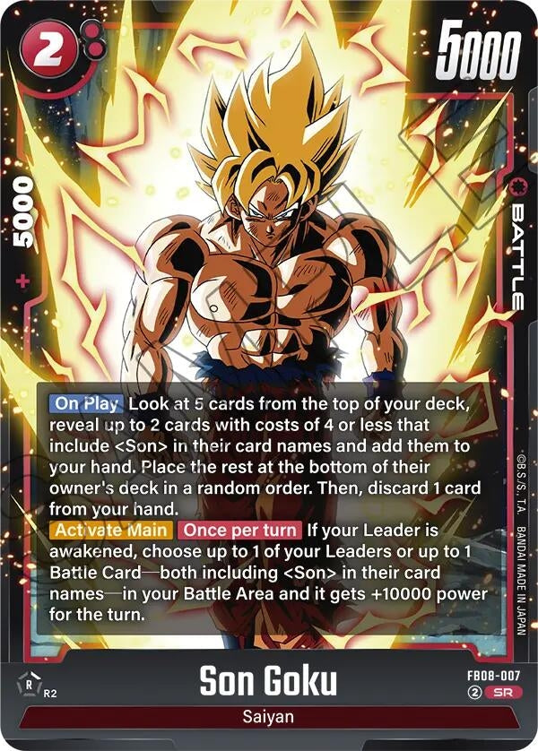 Image for Son Goku - FB08-007 (FB08-007) - Dragon Ball Super: Fusion World