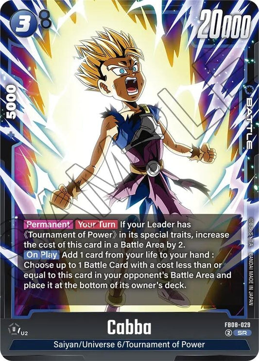 Image for Cabba - FB08-029 (FB08-029) - Dragon Ball Super: Fusion World
