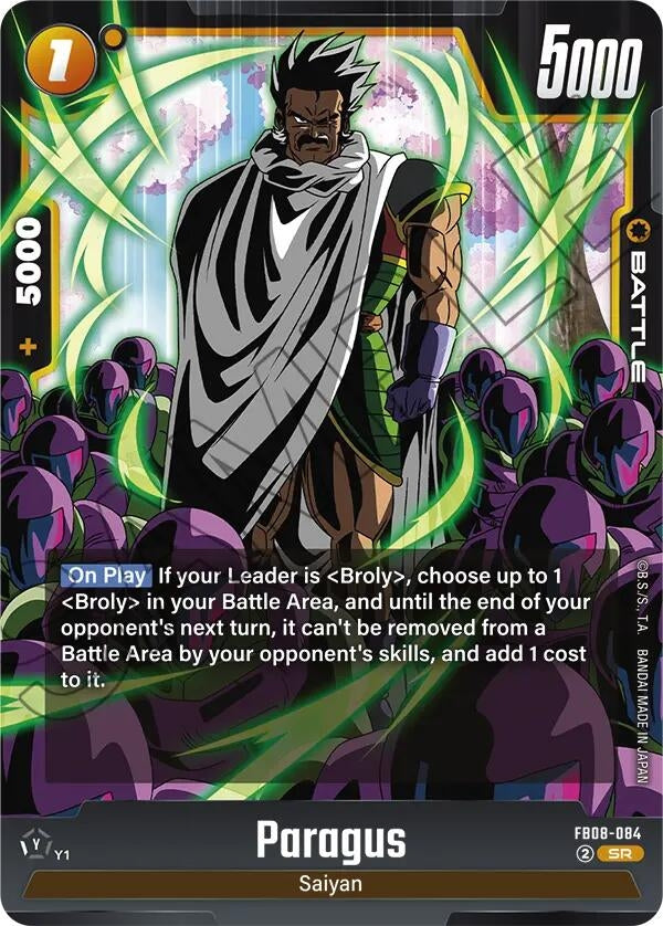 Image for Paragus - FB08-084 (FB08-084) - Dragon Ball Super: Fusion World