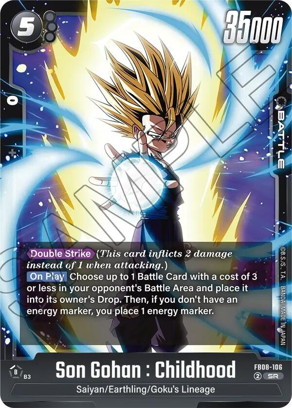 Image for Son Gohan : Childhood - FB08-106 (FB08-106) - Dragon Ball Super: Fusion World