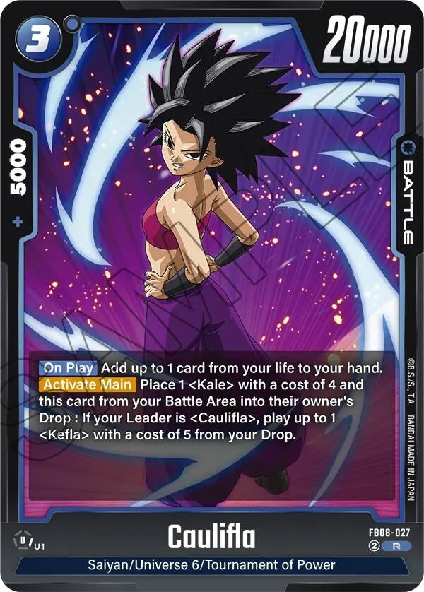 Image for Caulifla - FB08-027 (FB08-027) - Dragon Ball Super: Fusion World