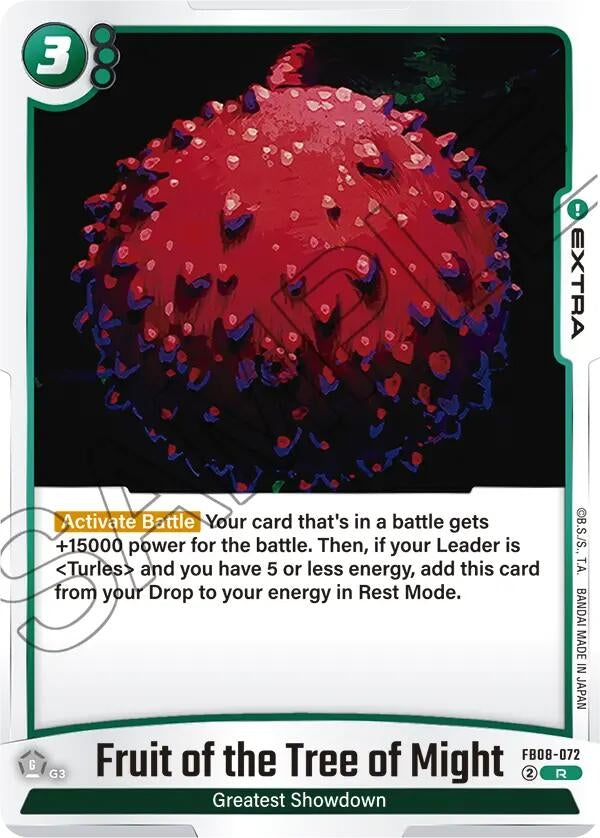 Image for Fruit of the Tree of Might (FB08-072) - Dragon Ball Super: Fusion World