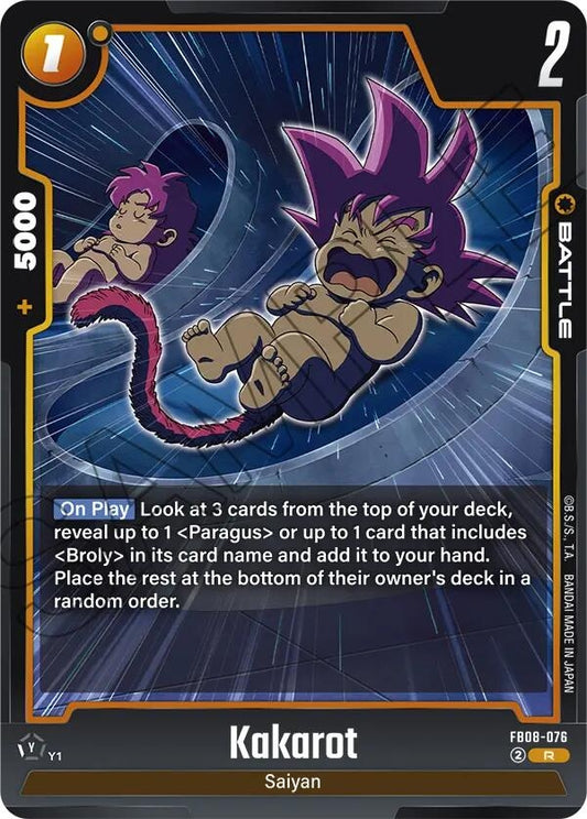 Image for Kakarot - FB08-076 (FB08-076) - Dragon Ball Super: Fusion World
