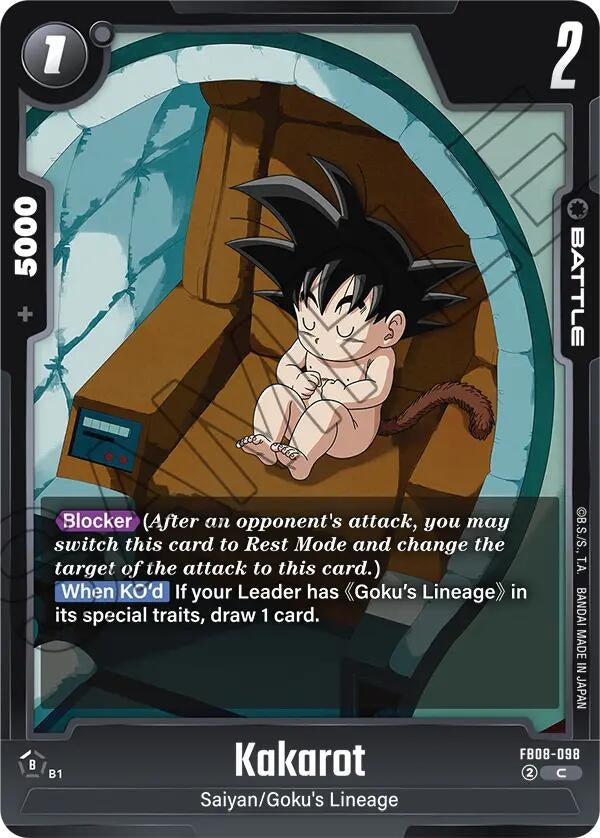 Image for Kakarot - FB08-098 (FB08-098) - Dragon Ball Super: Fusion World