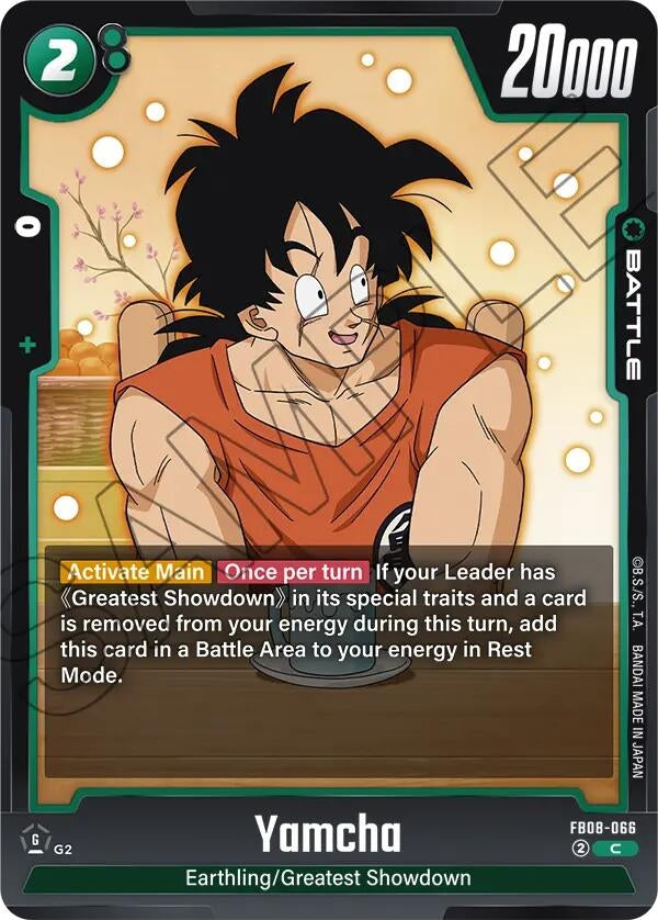 Image for Yamcha (FB08-066) - Dragon Ball Super: Fusion World