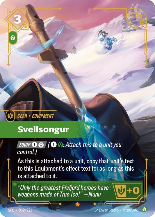 Image for Svellsongur (059/221) - Riftbound: League of Legends Trading Card Game