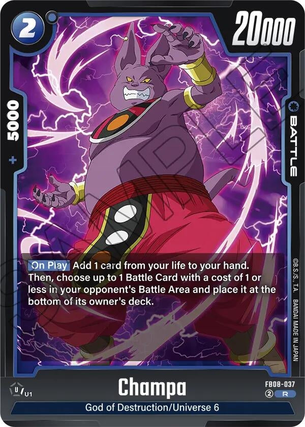 Image for Champa (FB08-037) - Dragon Ball Super: Fusion World