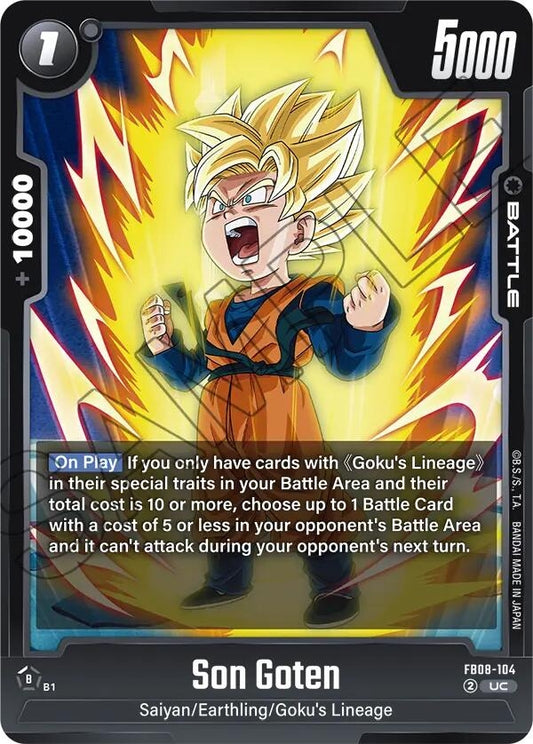 Image for Son Goten (FB08-104) - Dragon Ball Super: Fusion World