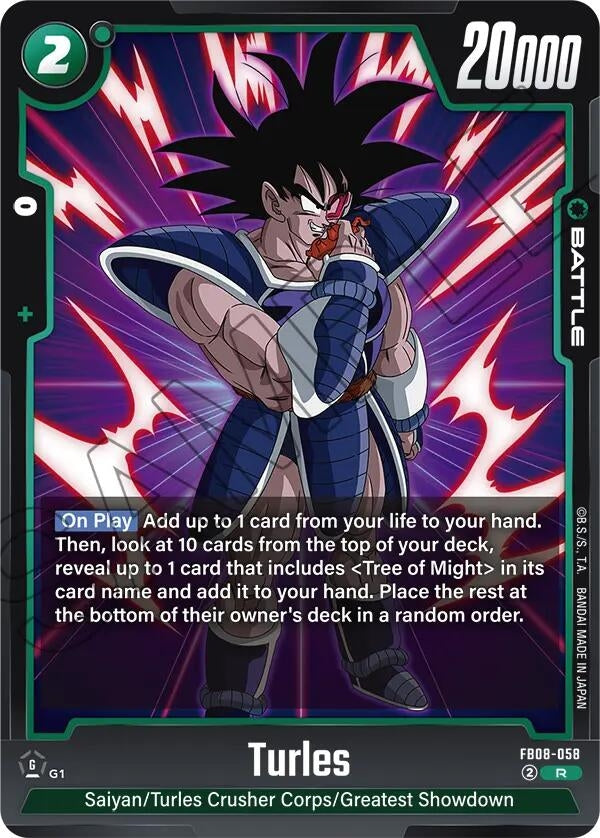 Image for Turles - FB08-058 (FB08-058) - Dragon Ball Super: Fusion World