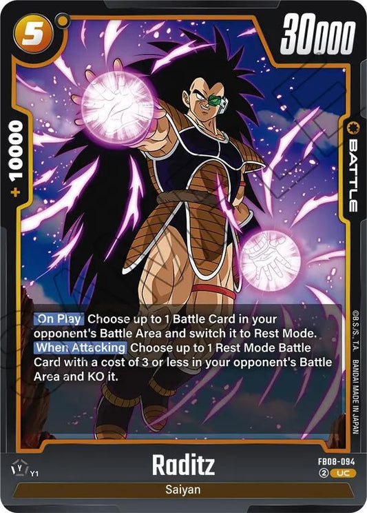 Image for Raditz - FB08-094 (FB08-094) - Dragon Ball Super: Fusion World