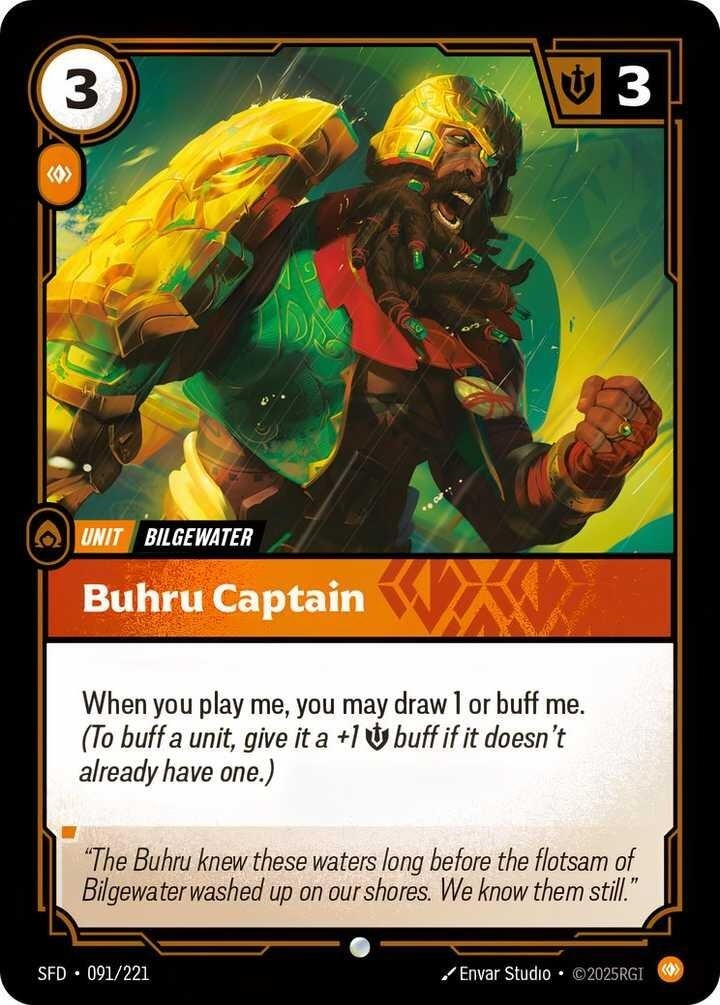 Image for Buhru Captain (091/221) - Riftbound: League of Legends Trading Card Game