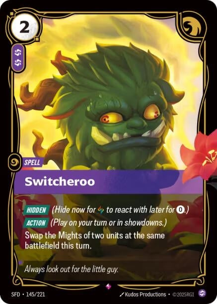 Image for Switcheroo (145/221) - Riftbound: League of Legends Trading Card Game