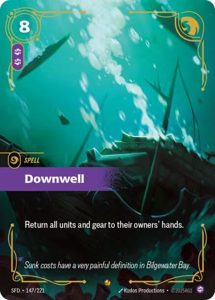 Image for Downwell (147/221) - Riftbound: League of Legends Trading Card Game