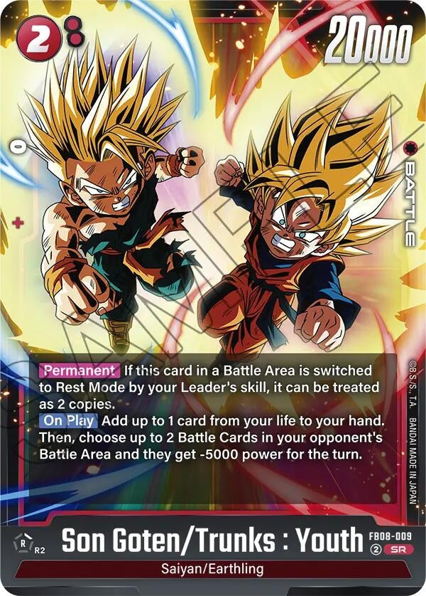 Image for Son Goten/Trunks : Youth (FB08-009) - Dragon Ball Super: Fusion World