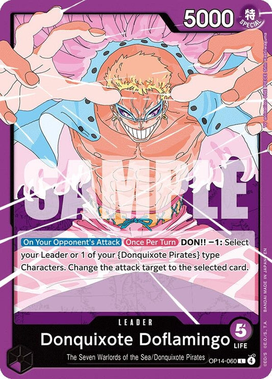 Image for Donquixote Doflamingo - OP14-060 (OP14-060) - One Piece Card Game