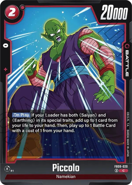 Image for Piccolo - FB08-020 (FB08-020) - Dragon Ball Super: Fusion World