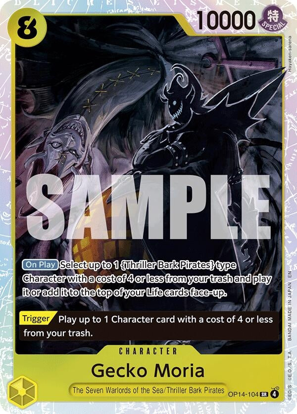 Image for Gecko Moria - OP14-104 (OP14-104) - One Piece Card Game