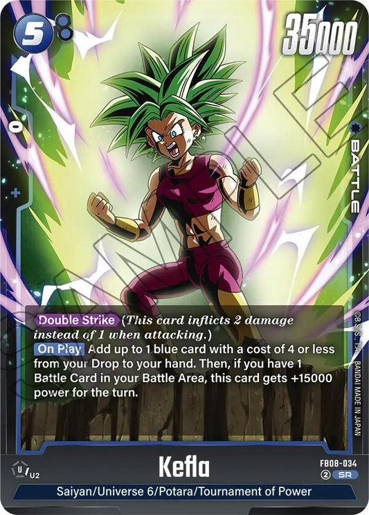 Image for Kefla - FB08-034 (FB08-034) - Dragon Ball Super: Fusion World