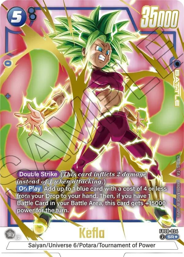 Image for Kefla - FB08-034 (Alternate Art) (FB08-034) - Dragon Ball Super: Fusion World