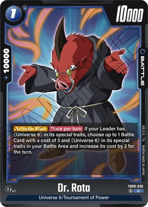 Image for Dr. Rota (FB08-038) - Dragon Ball Super: Fusion World