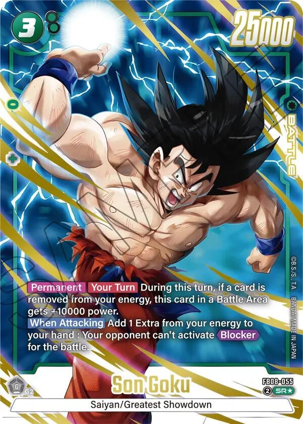 Image for Son Goku - FB08-055 (Alternate Art) (FB08-055) - Dragon Ball Super: Fusion World