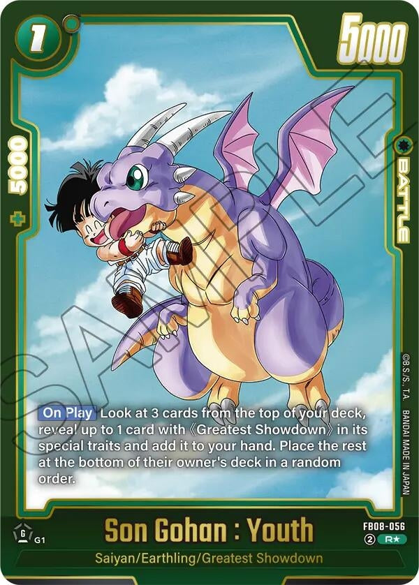 Image for Son Gohan : Youth - FB08-056 (Alternate Art) (FB08-056) - Dragon Ball Super: Fusion World