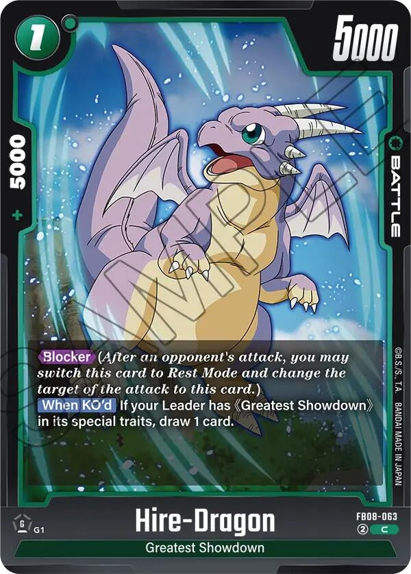 Image for Hire-Dragon (FB08-063) - Dragon Ball Super: Fusion World