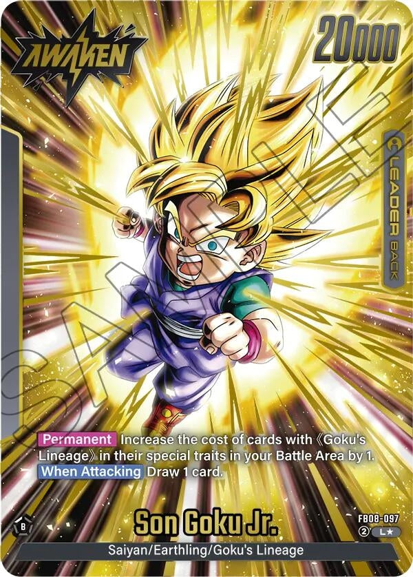 Image for Son Goku Jr. - FB08-097 (Alternate Art) (FB08-097) - Dragon Ball Super: Fusion World