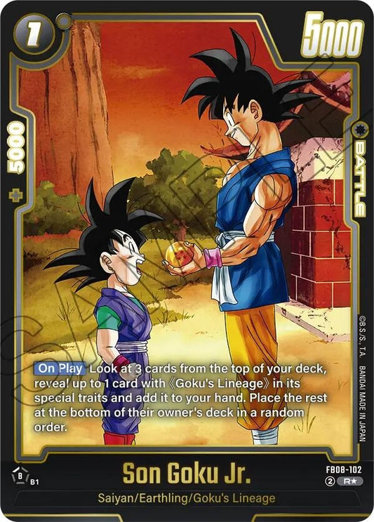 Image for Son Goku Jr. - FB08-102 (Alternate Art) (FB08-102) - Dragon Ball Super: Fusion World