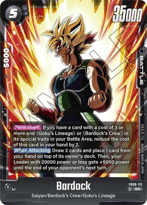 Image for Bardock - FB08-112 (FB08-112) - Dragon Ball Super: Fusion World