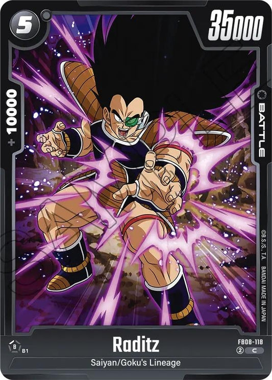 Image for Raditz - FB08-118 (FB08-118) - Dragon Ball Super: Fusion World