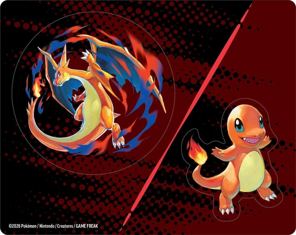Pokemon - Mega Evolution: Ascended Heroes Tech Sticker Collection - Charmander