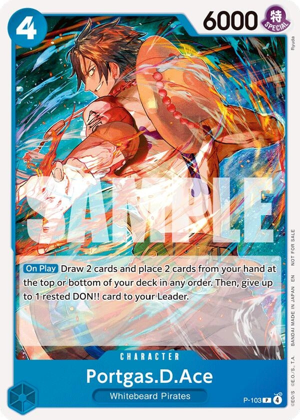 Portgas.D.Ace (Store Tournament 2025 Vol. 4) (P-103)