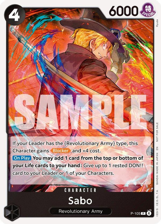 Sabo (Store Tournament 2025 Vol. 4) (P-105)