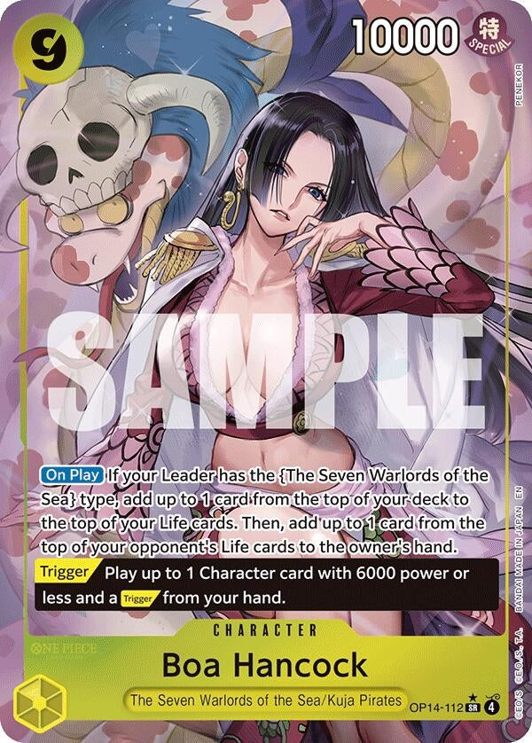 Image for Boa Hancock - OP14-112 (Alternate Art) (OP14-112) - One Piece Card Game