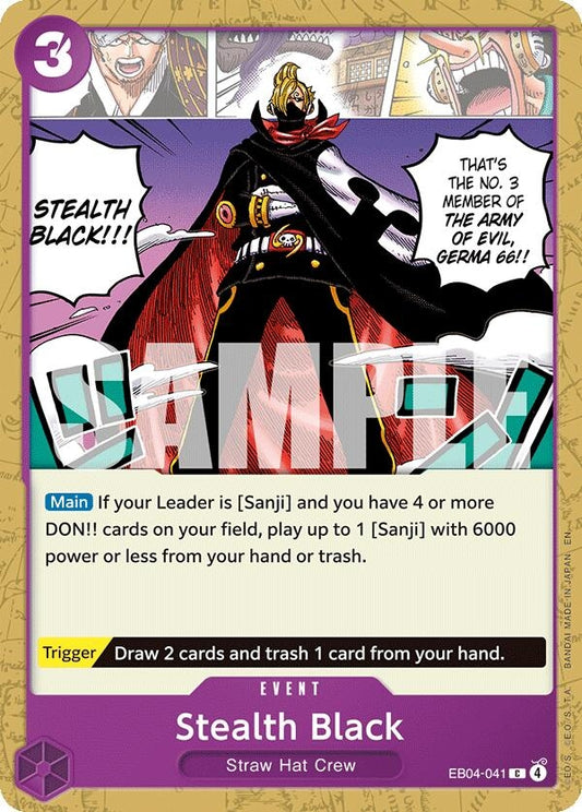 Image for Stealth Black (EB04-041) - One Piece Card Game