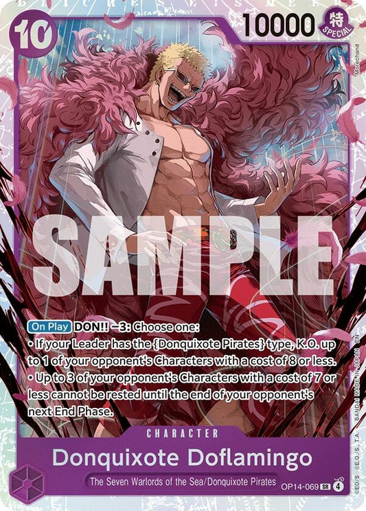 Image for Donquixote Doflamingo - OP14-069 (OP14-069) - One Piece Card Game
