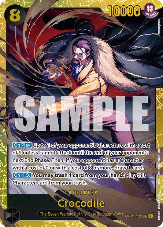 Image for Crocodile - OP14-120 (OP14-120) - One Piece Card Game