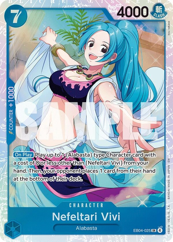 Image for Nefeltari Vivi (EB04-025) - One Piece Card Game
