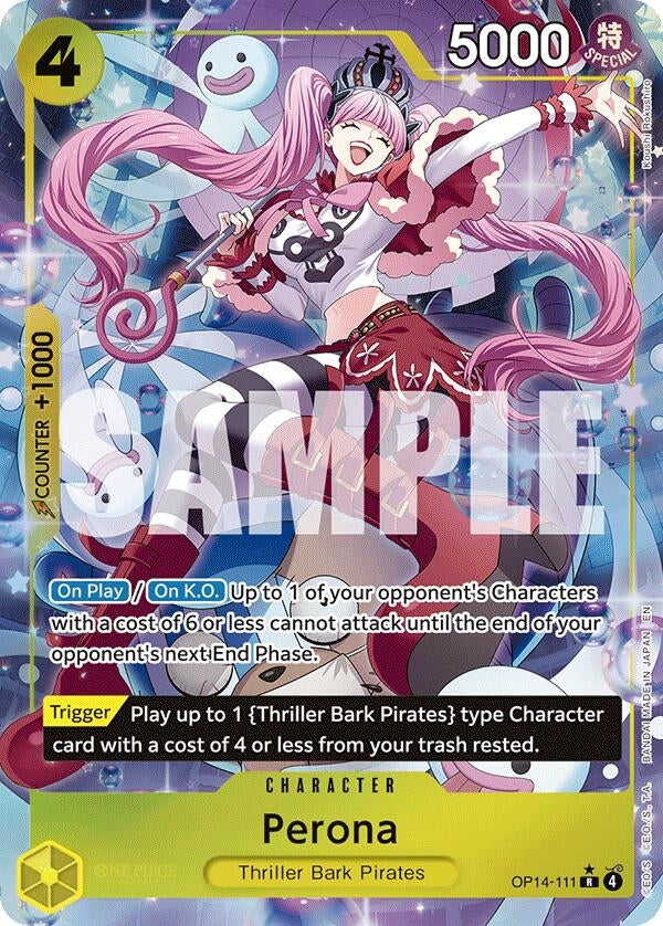 Image for Perona - OP14-111 (Alternate Art) (OP14-111) - One Piece Card Game