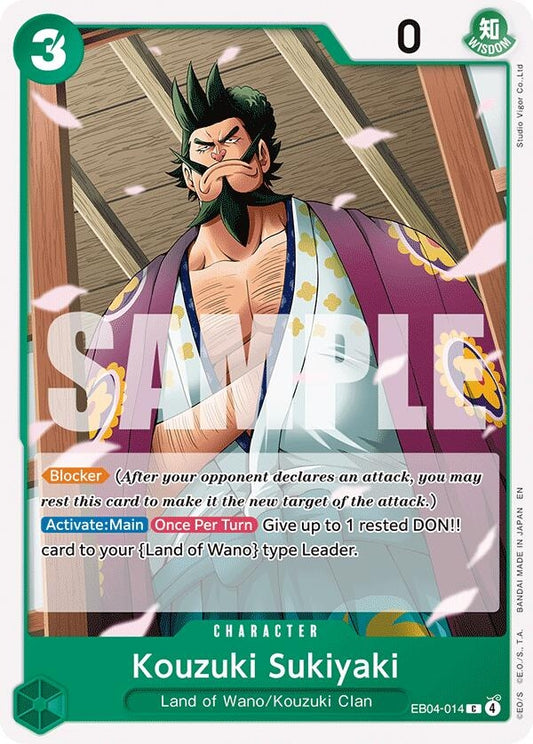 Image for Kouzuki Sukiyaki (EB04-014) - One Piece Card Game