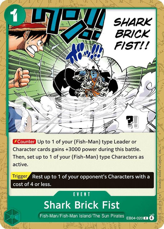 Image for Shark Brick Fist (EB04-020) - One Piece Card Game