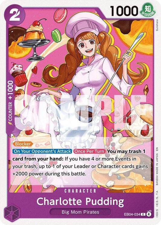 Image for Charlotte Pudding (EB04-034) - One Piece Card Game