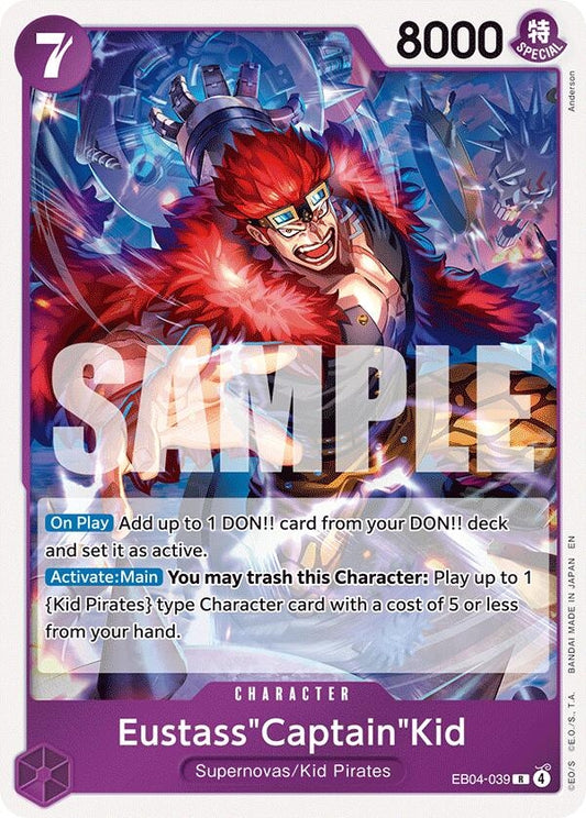 Image for Eustass"Captain"Kid - EB04-039 (EB04-039) - One Piece Card Game