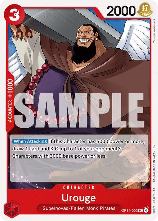 Image for Urouge (OP14-002) - One Piece Card Game