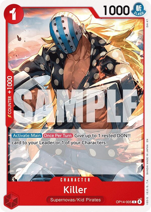 Image for Killer (OP14-005) - One Piece Card Game