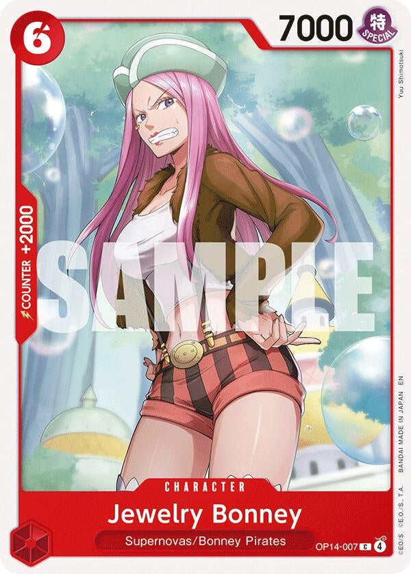 Image for Jewelry Bonney (OP14-007) - One Piece Card Game