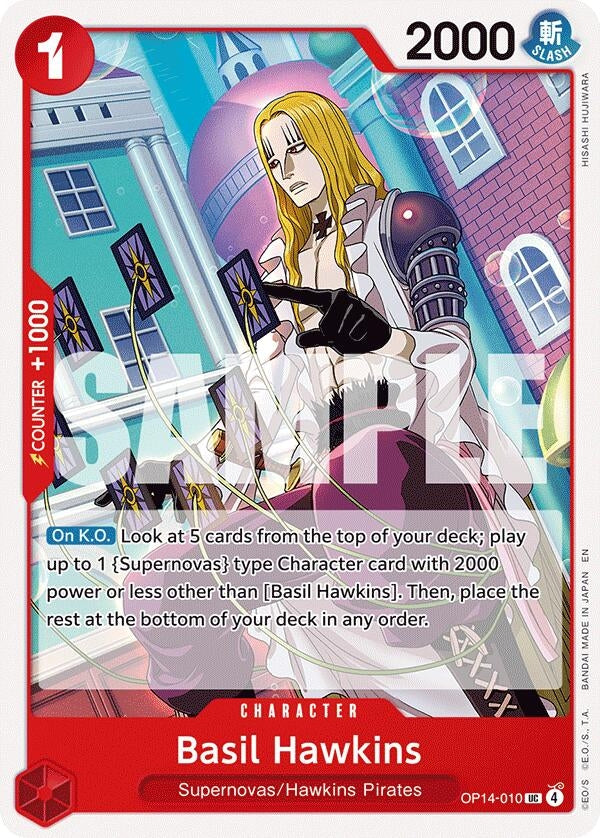 Image for Basil Hawkins (OP14-010) - One Piece Card Game
