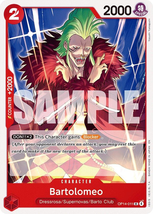 Image for Bartolomeo (OP14-011) - One Piece Card Game