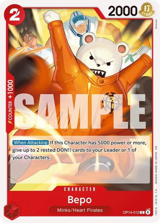 Image for Bepo (OP14-012) - One Piece Card Game